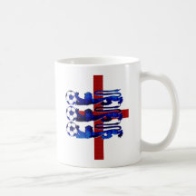Stunning England soccer ball 3 lions gear Coffee Mugs