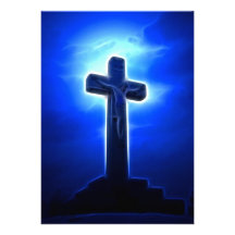 Stunning Jesus Crucifixion Invite