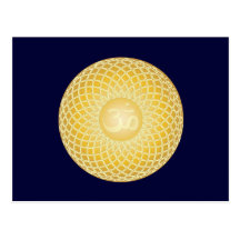 Stunning Om Symbol Postcards