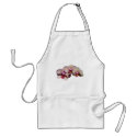 Stunning Orchid Trio Flower Photo Apron