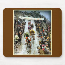Stunning Vintage Cylcing Gift Mouse Pads