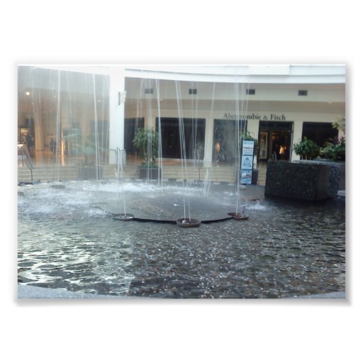 Stunning Water-Fountain in the Mall Photo