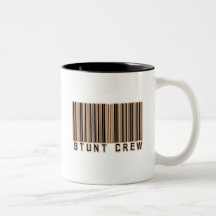 Stunt Crew Barcode Coffee Mug