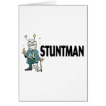 Stuntman Greeting Card
