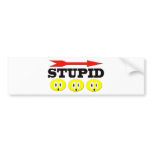 Stupid bumper stickers