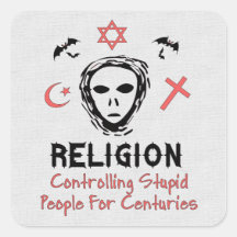 Stupid People Control Sticker