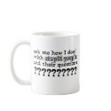 Stupid Questions Funny Mug Humour