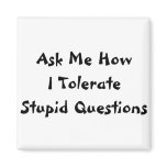 Stupid Questions magnets