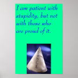 stupidity posters