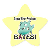 Sturge-Weber Syndrome BITES Star Stickers