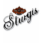 STURGIS ANGLED BLACK t-shirts