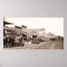 Sturgis South Dakota around 1890 Posters