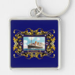 Stuttgart  Vintage Steamship Passenger Ship Keychain