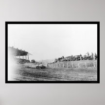 Stutz Auto Racing at Benning 1916 Print