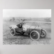 Stutz Weightman Race Car, 1916 Print