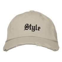 Style Embroidered Hats