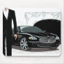 Style Sleek White Mousepad