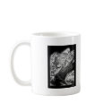 Styled Leaves 1 Solarised Plastic mugs