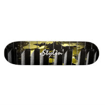 Stylin' Keyboard Skateboard