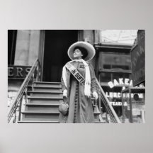 Stylin' Suffragette: 1908 Print