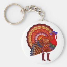 Styling Turkey Key Chain