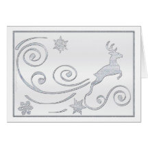 Stylised Deer Card