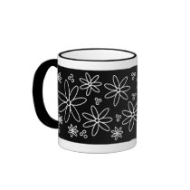 Stylised Floral Mug