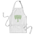 Stylised Green Tree aprons