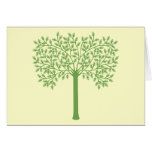 Stylised Green Tree cards