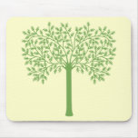 Stylised Green Tree mousepads