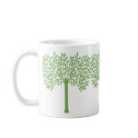 Stylised Green Tree mugs