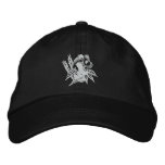 Stylised Panda Embroidered Cap