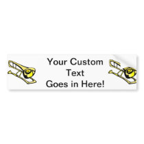 stylised yellow trombone graphic image