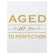 Stylish 40th Birthday Gifts Full Color Flyer