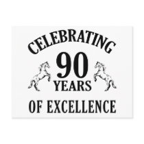 Stylish 90th Birthday Gift Ideas Postcards