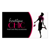 Stylish Accessory Shoppe Business Card