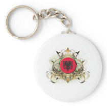 Stylish Albania Key Chain