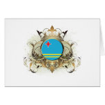 stylish Aruba Greeting Card