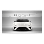Stylish automotive business card