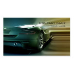 Stylish automotive business card