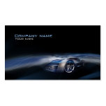 Stylish automotive business card