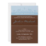 STYLISH BAPTISM INVITES :: elegant 3P invitations