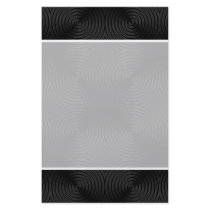 Stylish, black circles design. Custom Full Colour Flyer