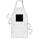 Stylish, black spirals design. Custom aprons
