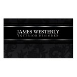 Stylish Business Cards For Interior Designer