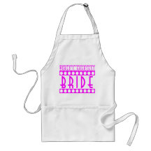 Stylish Chic Brides Gifts World's Greatest Bride Apron