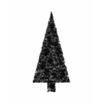 Stylish Christmas Tree. Black and White. Custom t-shirts