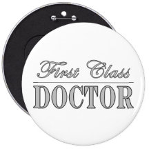 Stylish Elegant Doctors Gifts First Class Doctor Pins