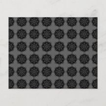 Stylish elegant pattern. Black and Grey. Custom Flyer