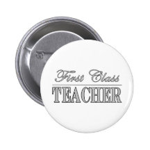Stylish Elegant Teachers Gifts First Class Teacher Pin